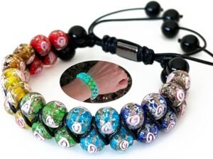 2RowGemstoneBracelet_Multi