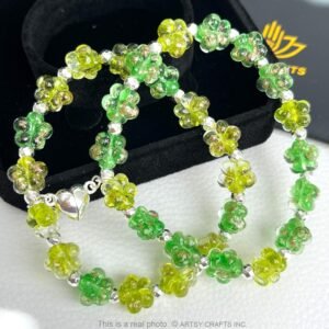 Friendship Bracelet Green+Lime