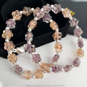 Friendship Bracelet Purple+Pink